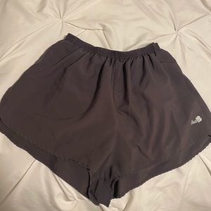 Grey Boa Running Shorts